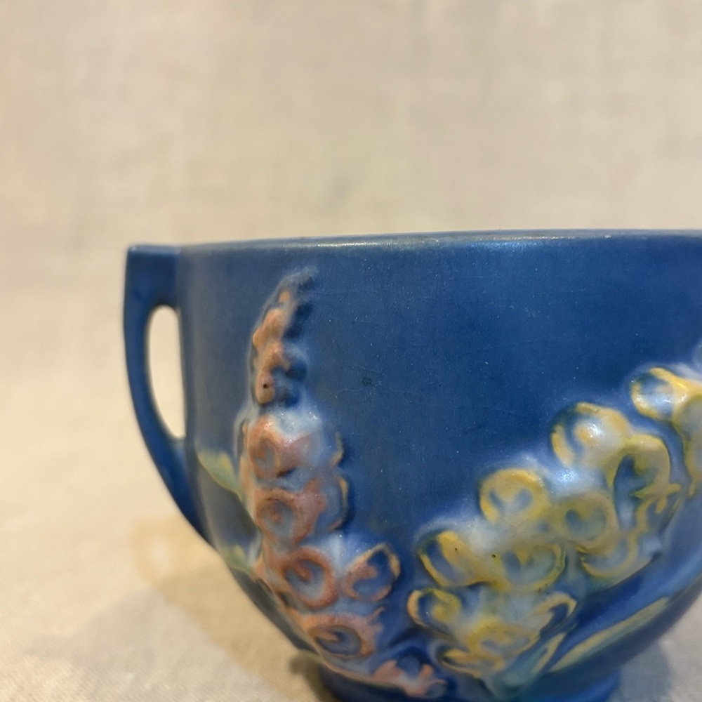 Vintage Small ROSEVILLE Pottery planter - Picture 7 of 7